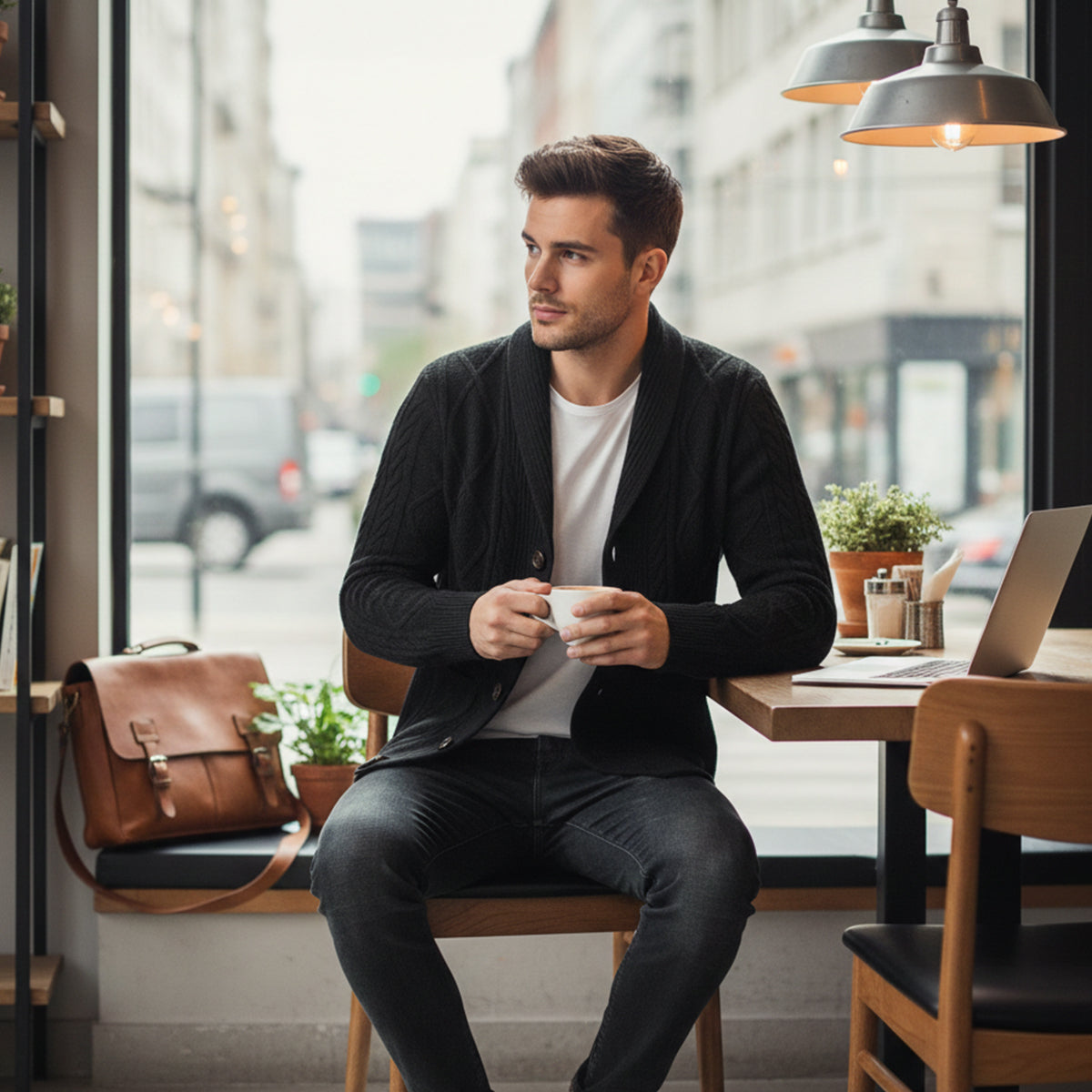 FEDERICO™ | Cardigan con bottoni frontali