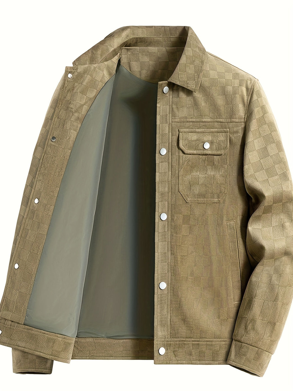 FEDERICO™ | Giacca scamosciata a quadri Mavrick