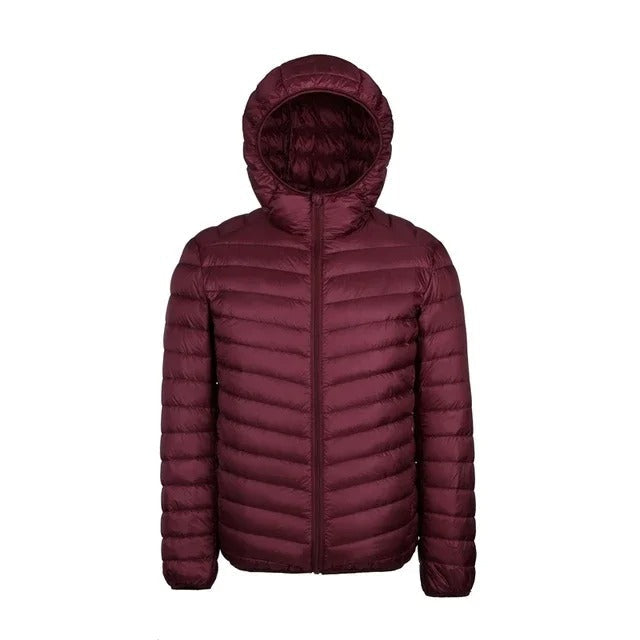 FEDERICO™ | Giacca piumino uomo in piumino d'anatra – taglio affusolato