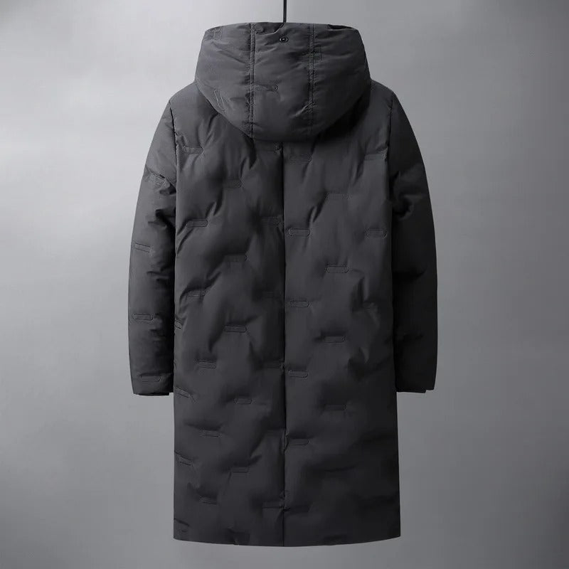 FEDERICO™ | Giaccone invernale uomo lungo – vestibilità sartoriale