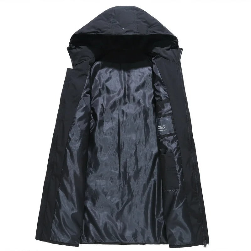 FEDERICO™ | Giaccone invernale uomo lungo – vestibilità sartoriale