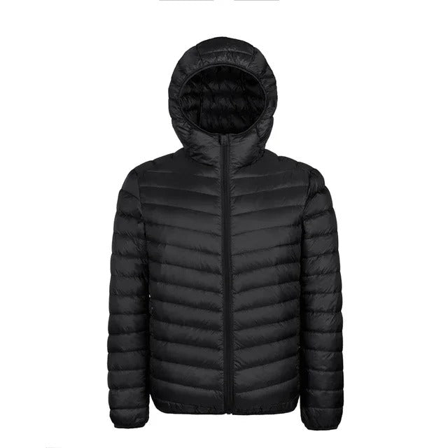 FEDERICO™ | Giacca piumino uomo in piumino d'anatra – taglio affusolato