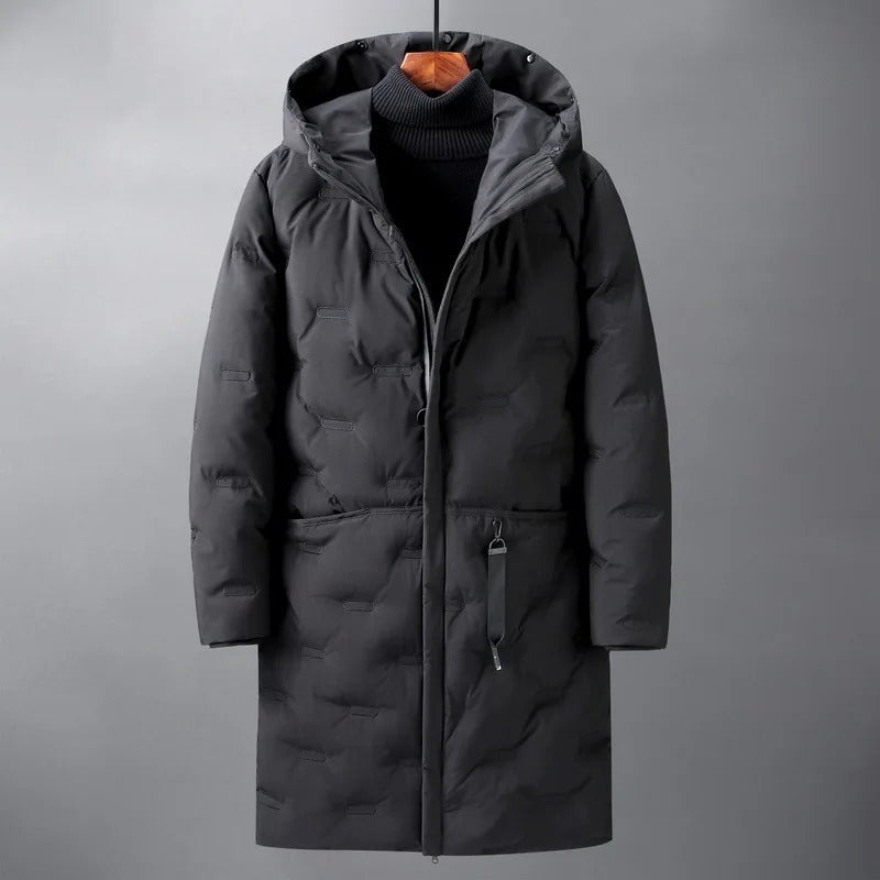 FEDERICO™ | Giaccone invernale uomo lungo – vestibilità sartoriale