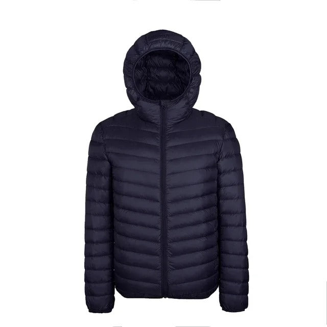FEDERICO™ | Giacca piumino uomo in piumino d'anatra – taglio affusolato