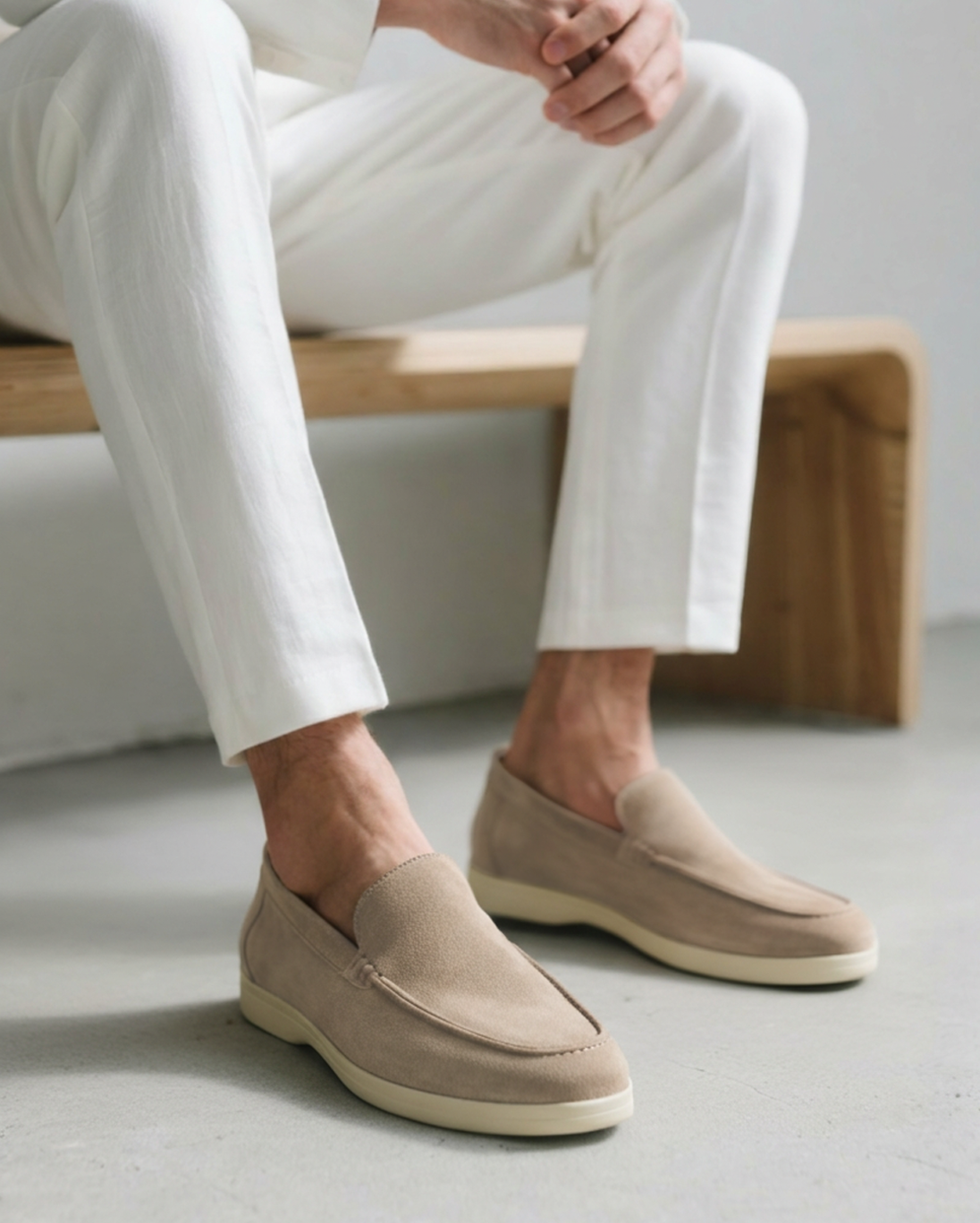 FEDERICO™ | Mocassini in camoscio