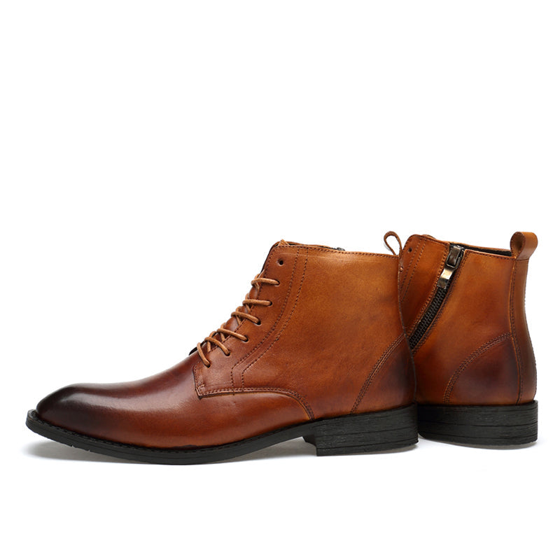 FEDERICO™ | Stivali uomo in vera pelle – design classico e robusto