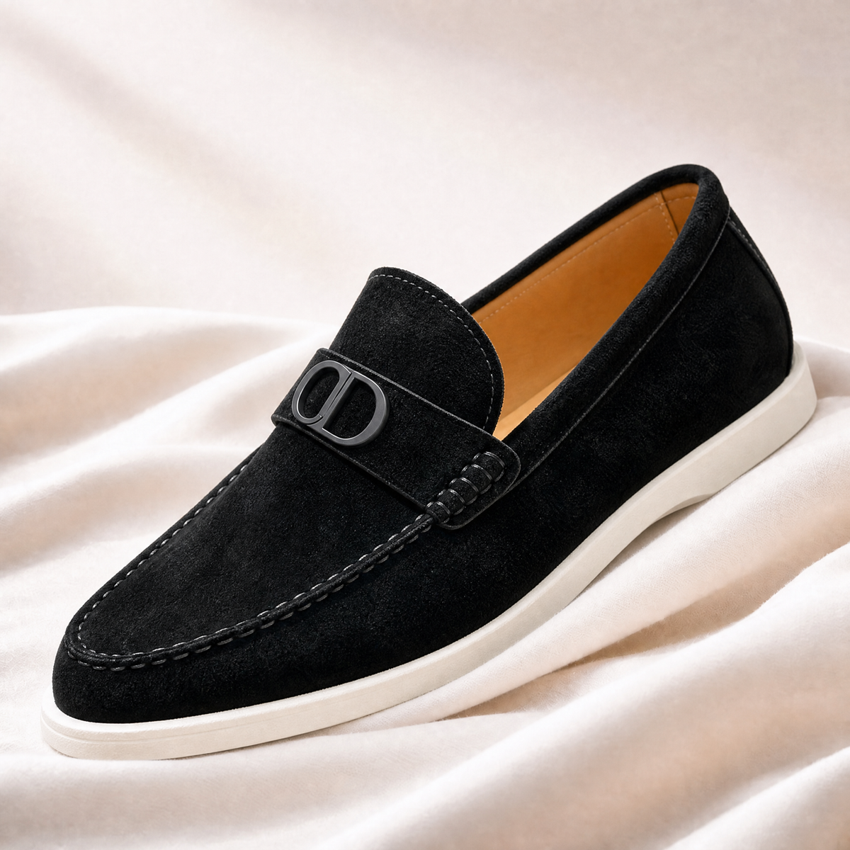 FEDERICO™ | Mocassini Lucano in camoscio