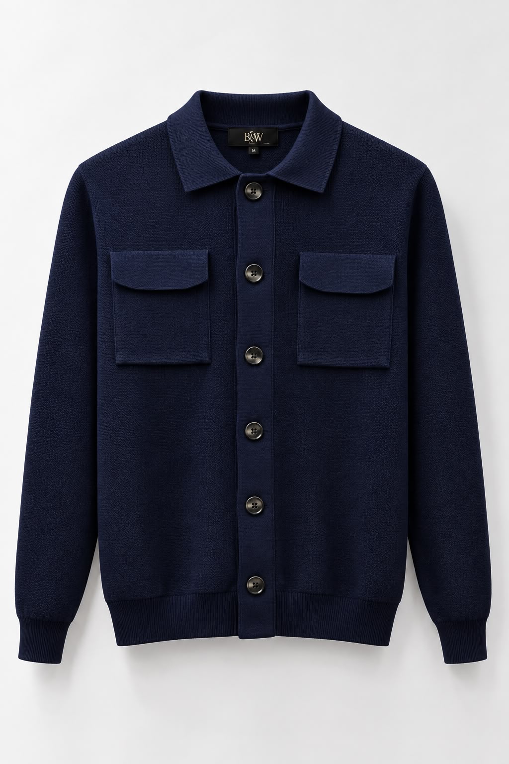 FEDERICO™ | Cardigan strutturato con colletto