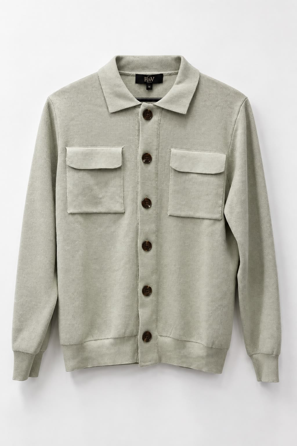 FEDERICO™ | Cardigan strutturato con colletto