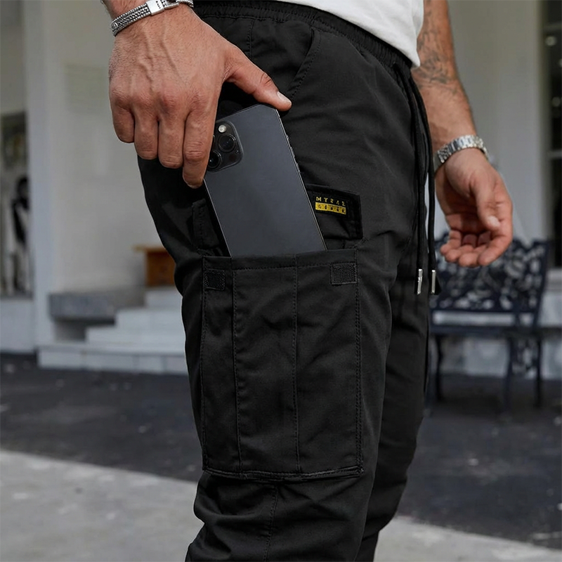 FEDERICO™ | Joggers cargo da uomo – vita con coulisse e vestibilità affusolata