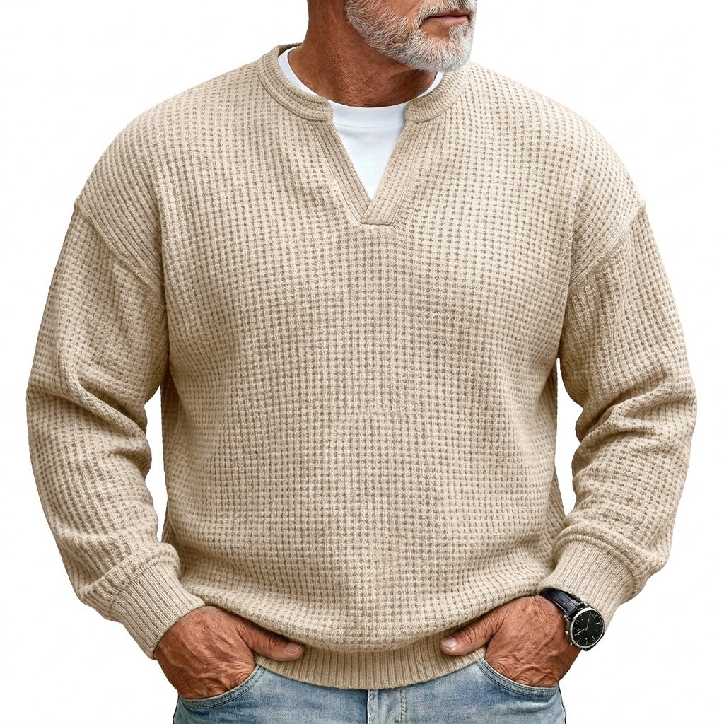 FEDERICO™ | Milo | Maglia da uomo in jersey a nido d’ape