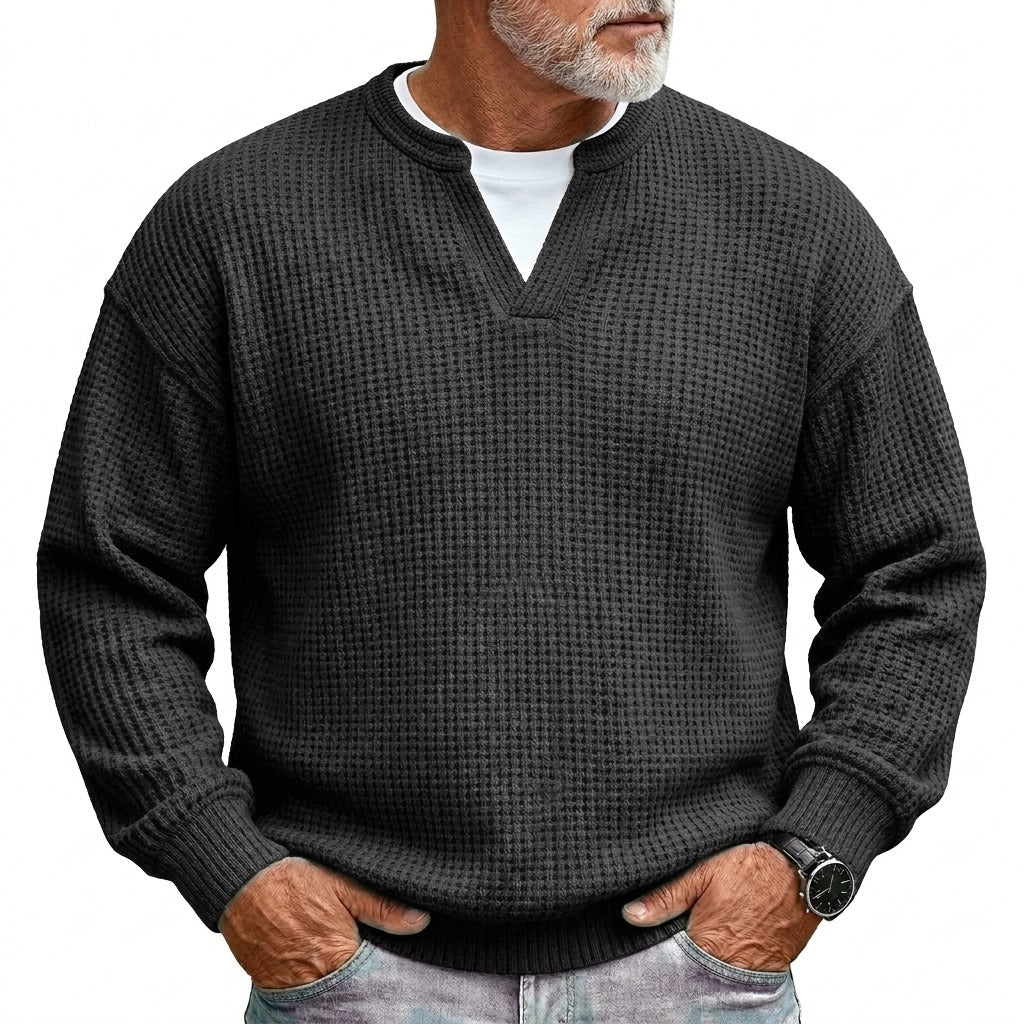 FEDERICO™ | Milo | Maglia da uomo in jersey a nido d’ape