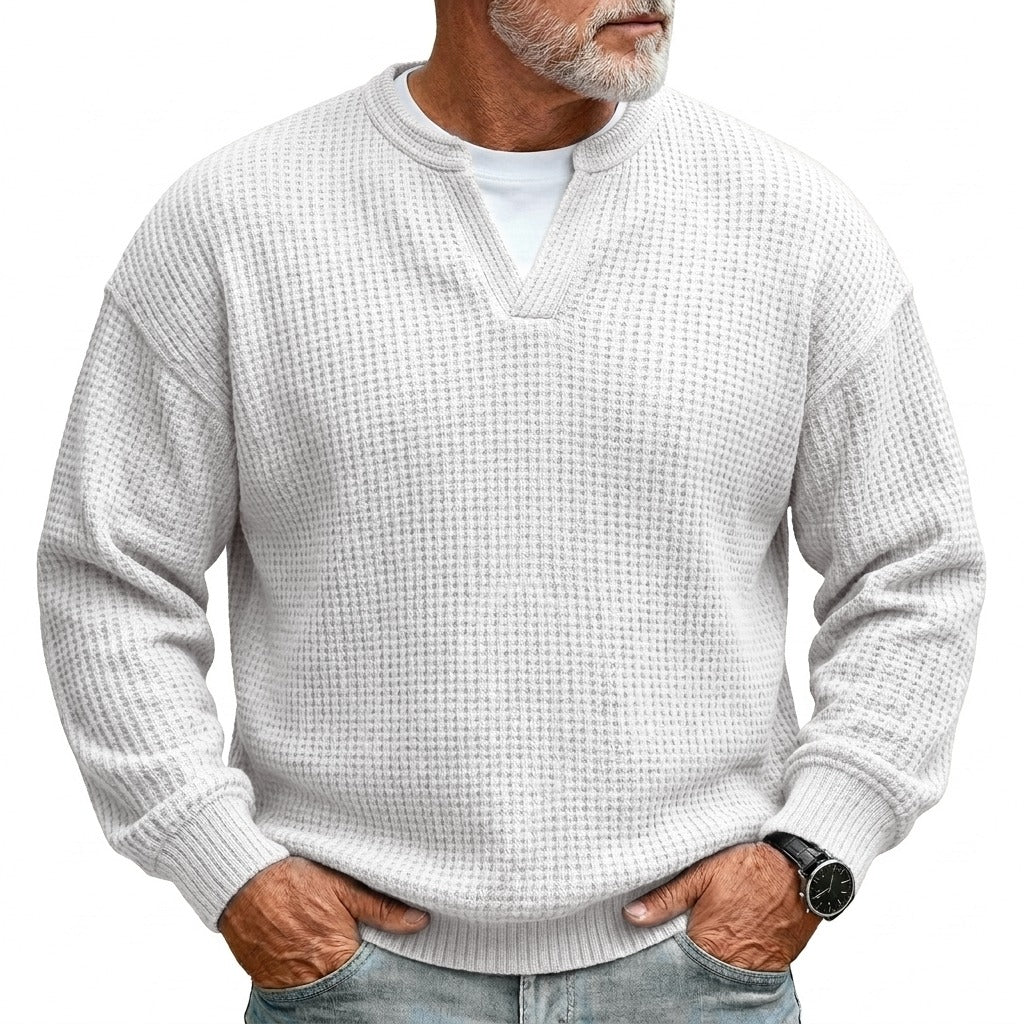 FEDERICO™ | Milo | Maglia da uomo in jersey a nido d’ape