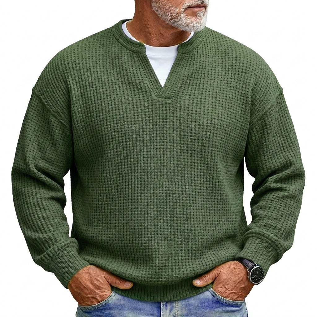 FEDERICO™ | Milo | Maglia da uomo in jersey a nido d’ape