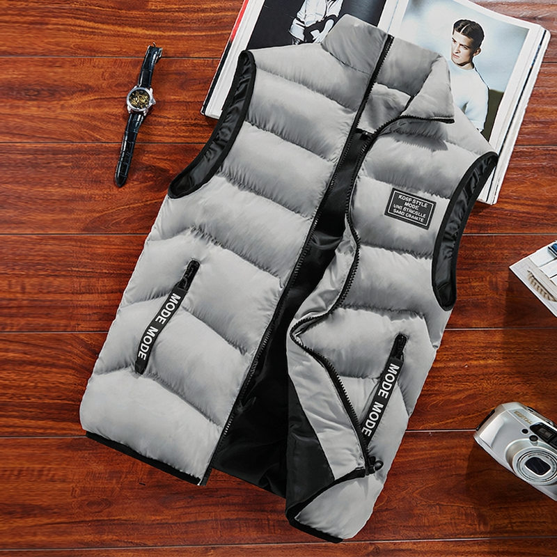 FEDERICO™ | Gilet trapuntato da uomo con collo alto