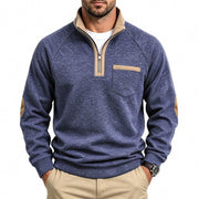 FEDERICO™ | Pullover da uomo con mezza zip e fodera calda