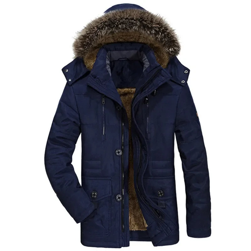 FEDERICO™ | Giacca invernale con cappuccio in cotone