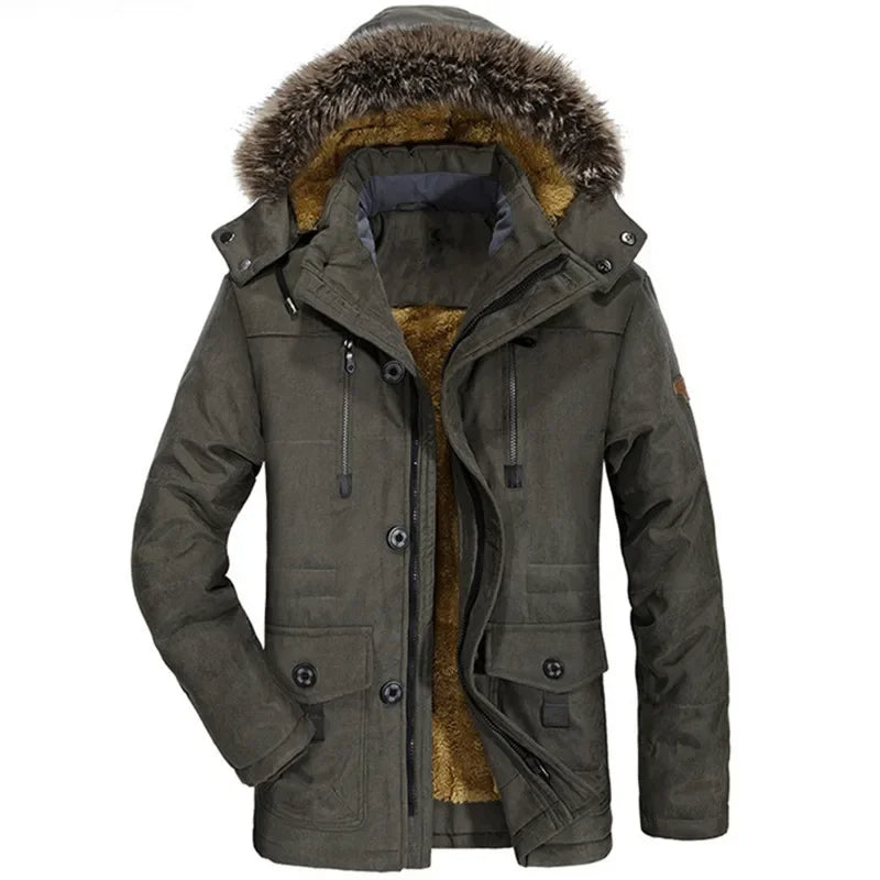 FEDERICO™ | Giacca invernale con cappuccio in cotone
