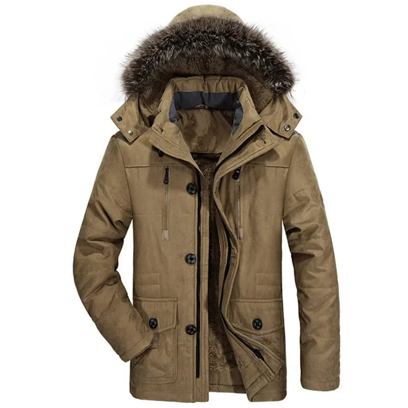 FEDERICO™ | Giacca invernale con cappuccio in cotone