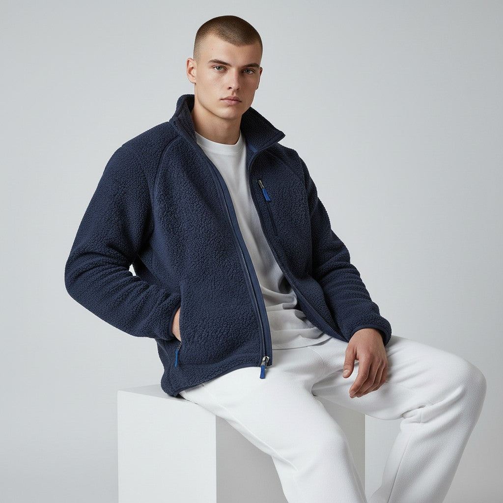 FEDERICO™ | Giacca in pile Sherpa da uomo
