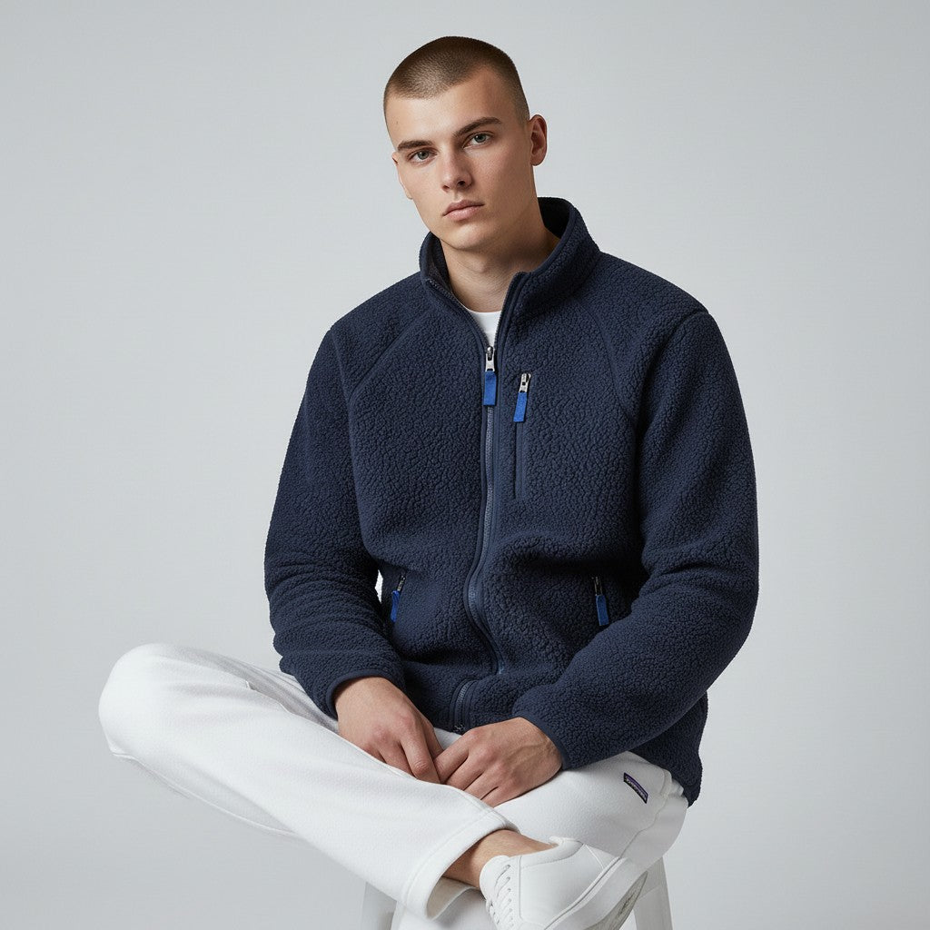 FEDERICO™ | Giacca in pile Sherpa da uomo