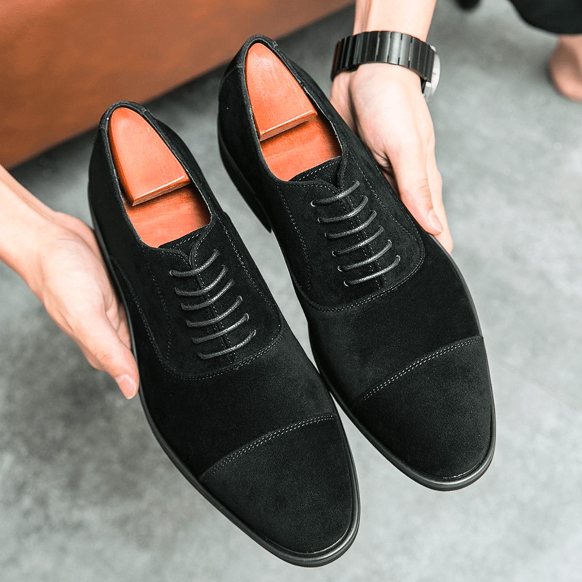 FEDERICO™ | SCARPE DA UOMO IN CAMOSCIO