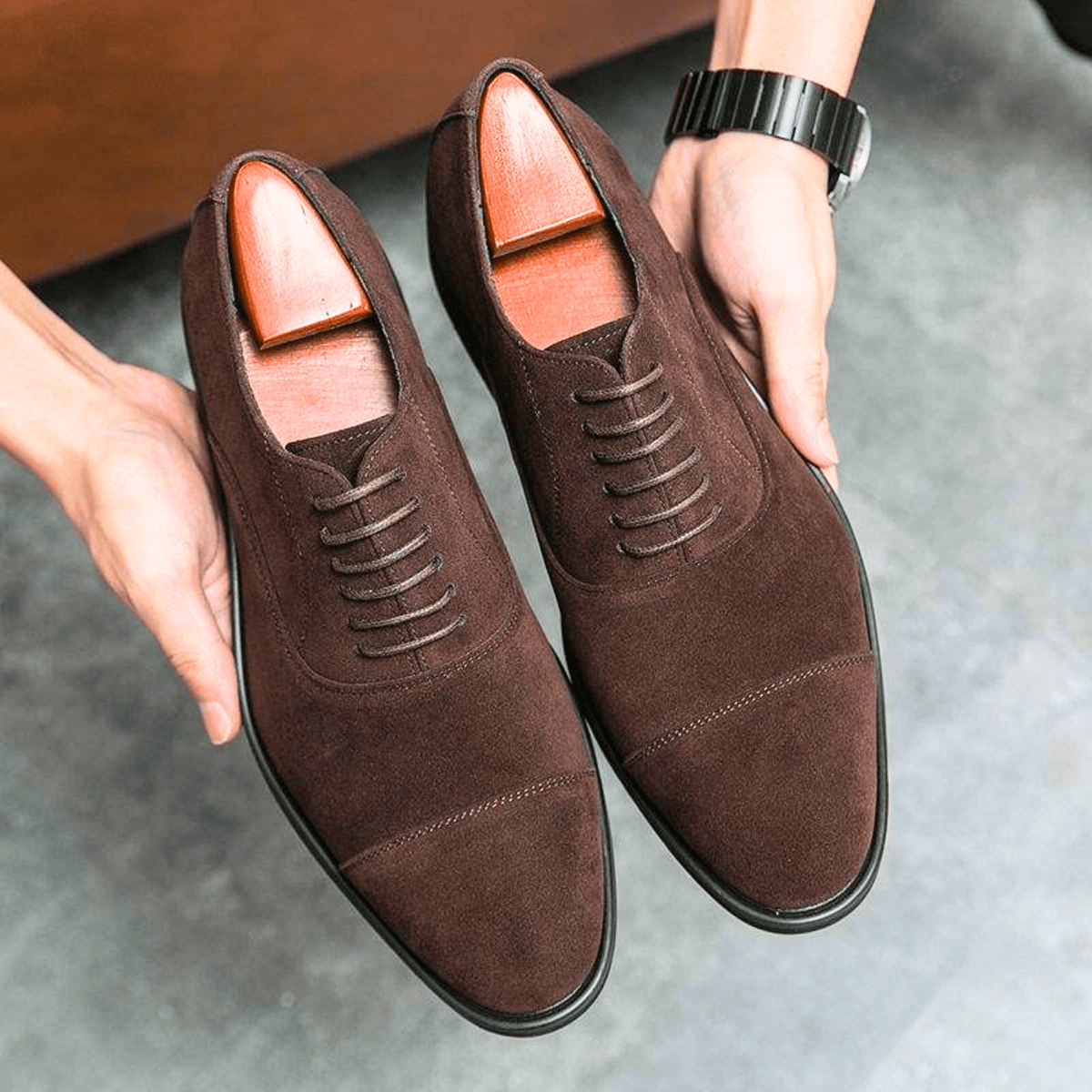 FEDERICO™ | SCARPE DA UOMO IN CAMOSCIO