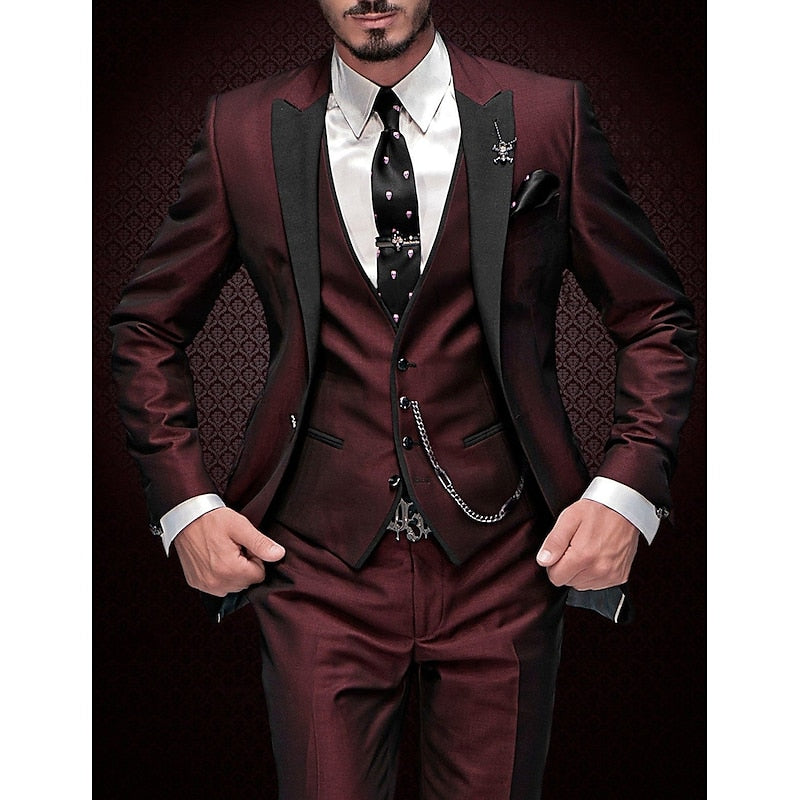 FEDERICO™ | Abito da uomo in lino a tre pezzi